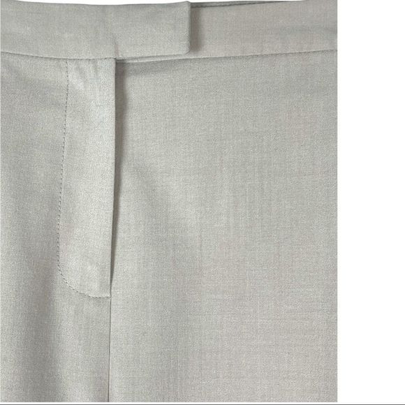 Alex Marie Tan Dress Slacks with Flat Front and Tapered Leg - Picture 2 of 4